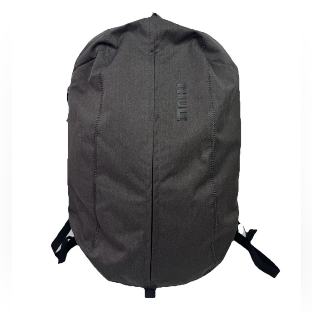Thule Vea Backpack Daypack 17L Slim Profile Laptop Gray Green Interior 18x13x6”